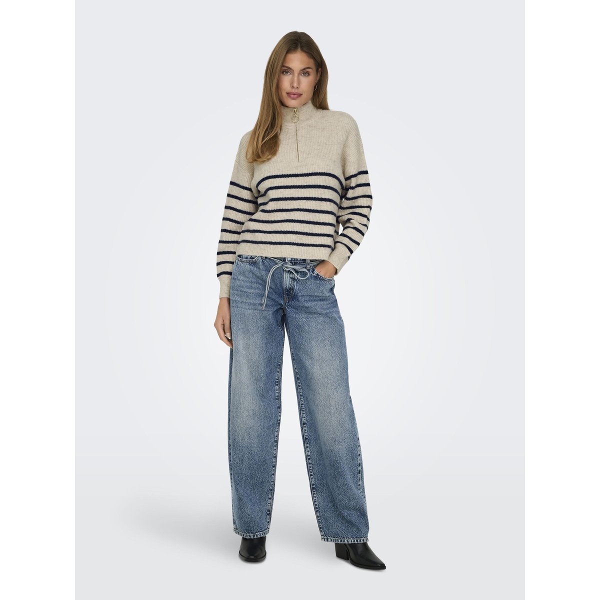 Pull En Maille pumice stone, ONLY