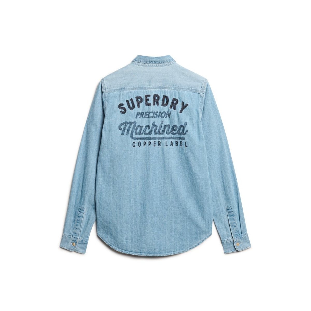 Chemise brodée Workwear délavé intense, SUPERDRY