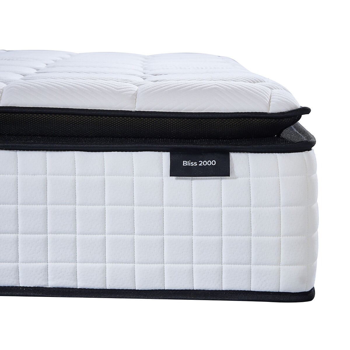 SleepSoul Bliss 2000 Pocket Hybrid Pillowtop Mattress white, SLEEPSOUL