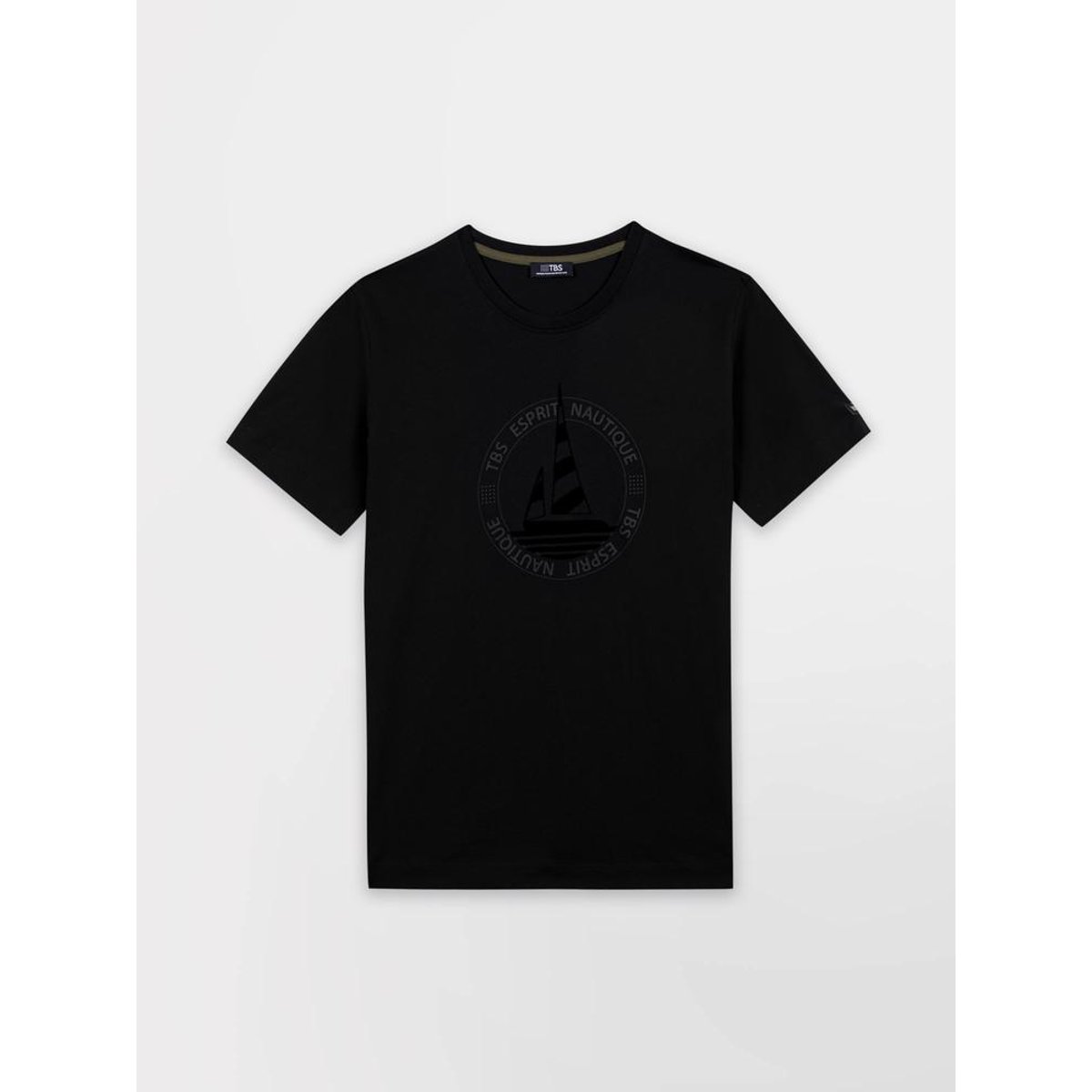 T-shirt manches courtes BRIANTEE noir, TBS