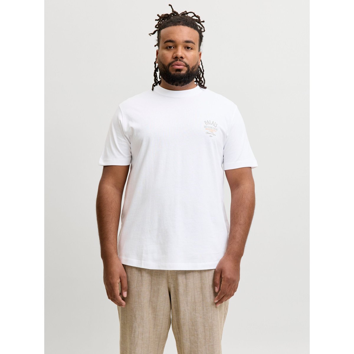 T-Shirt bright white, JACK & JONES