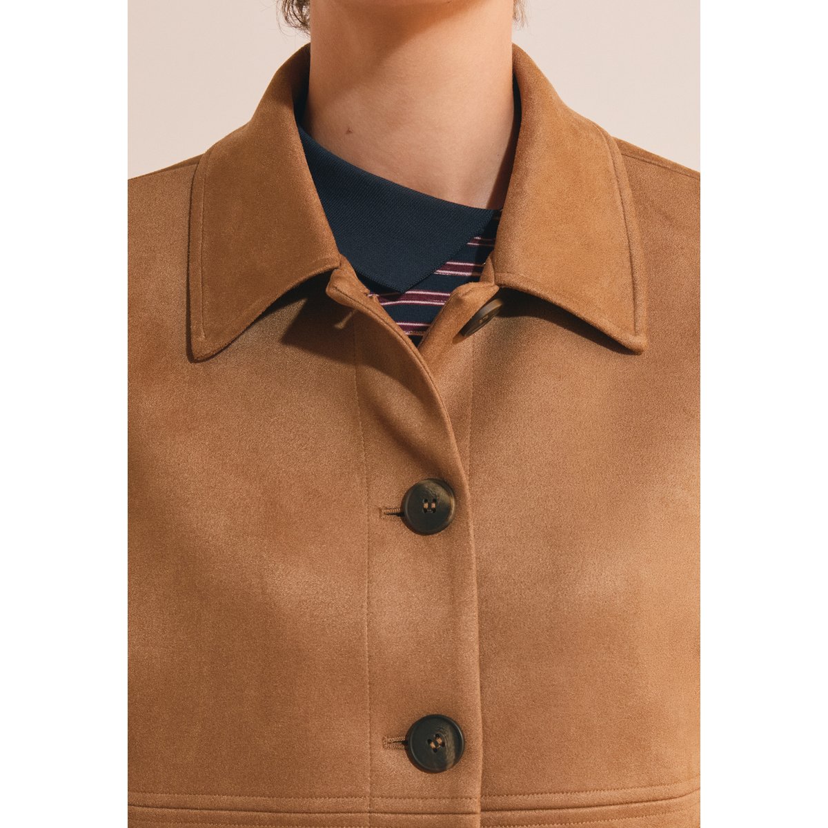 Veste effet daim MOLLY dune, ETAM