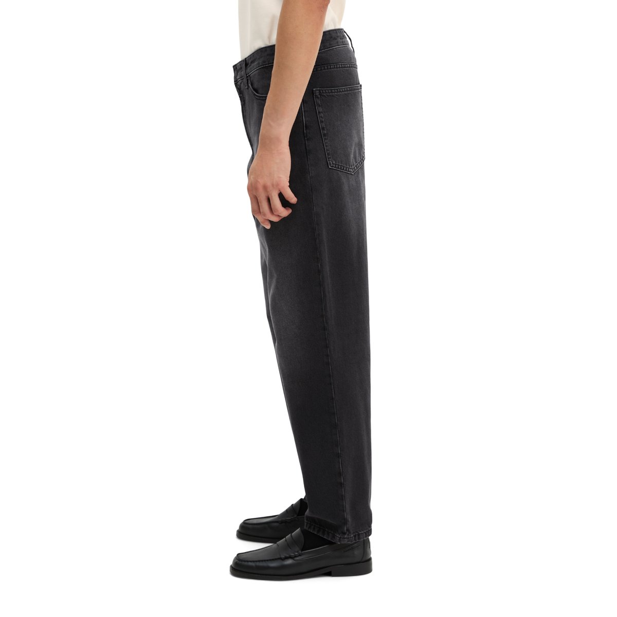 Jeans modèle Tammo relaxed en coton biologique certifié gris, MARC O'POLO