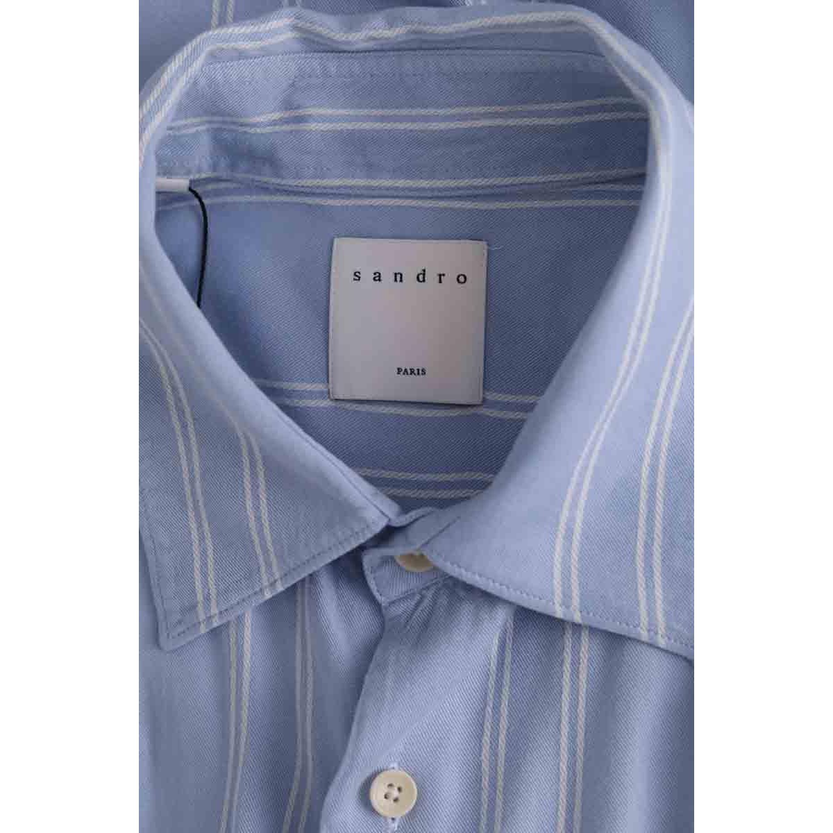 Chemise - Très Bon État bleu, SANDRO