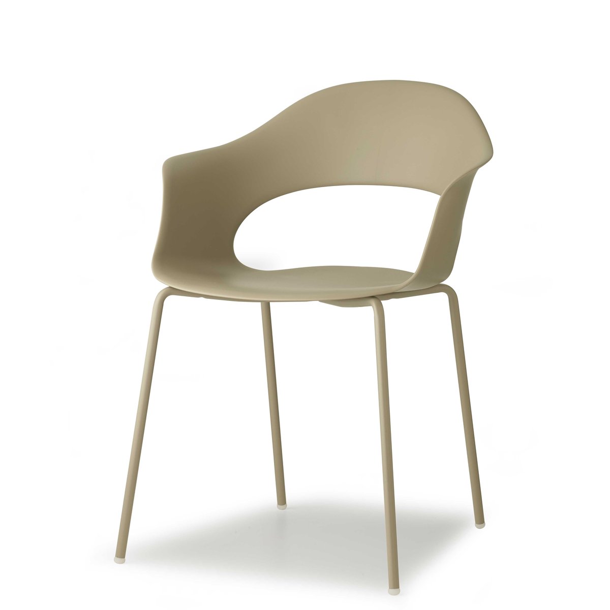 Chaise design empilable beige, SCAB DESIGN