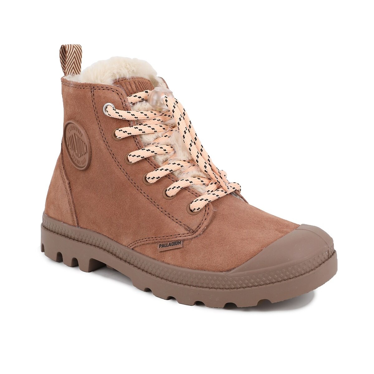 Botins de INVERNO FORRADOS PAMPA HI ZIP WOOL castanho, PALLADIUM