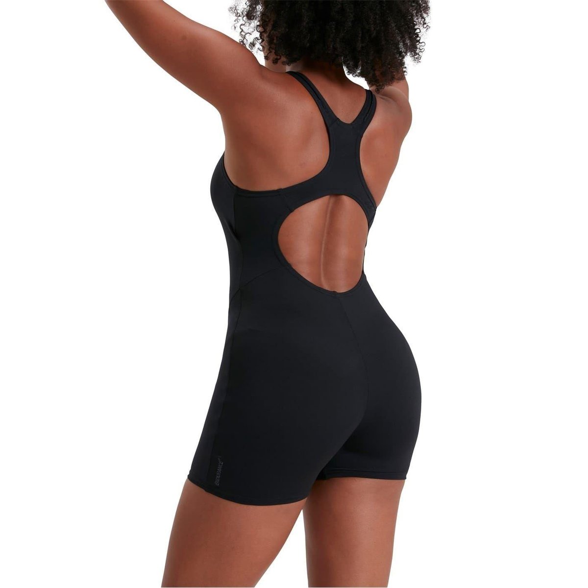 Maillot de bain shorty 1 pièce noir, SPEEDO