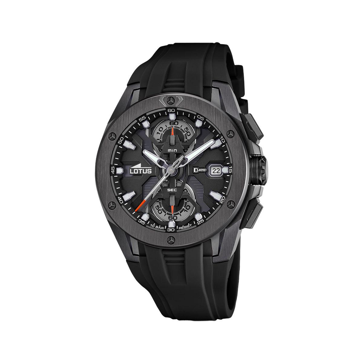 Montre Analogique  VORTEX noir noir noir, LOTUS