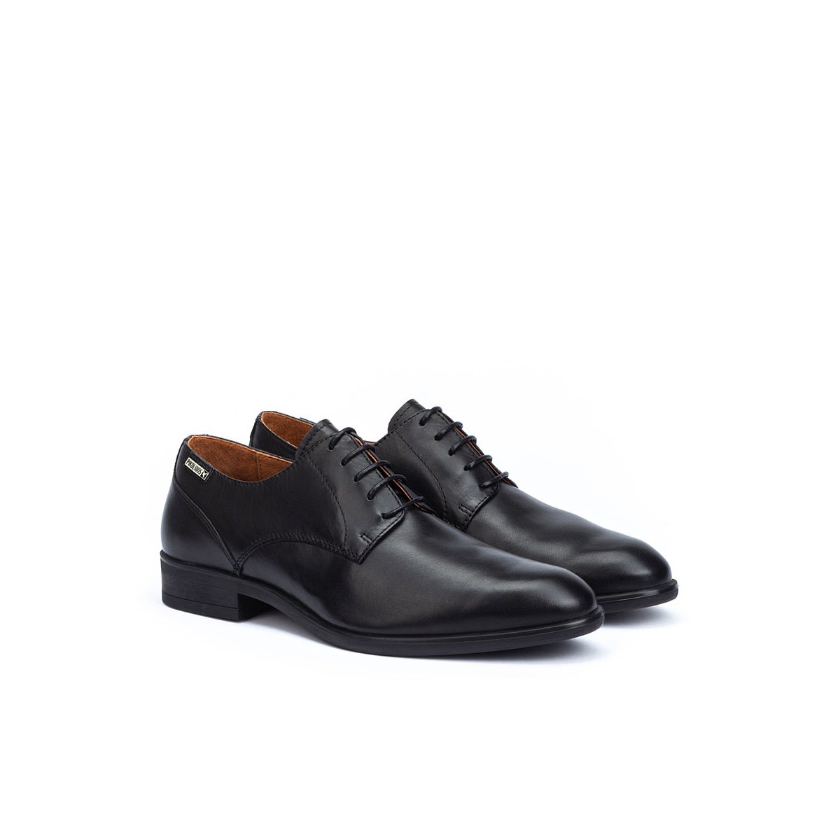 Chaussures à lacets cuir Bristol black, PIKOLINOS