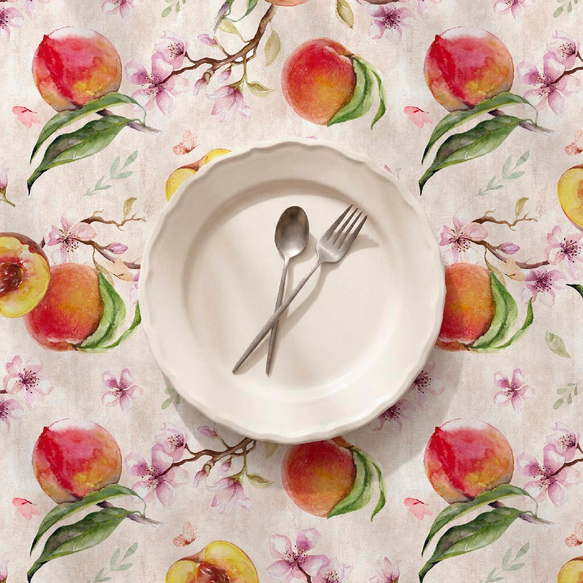 Nappe anti-taches Pescabella - 100% coton - multicolore, NAF NAF HOME
