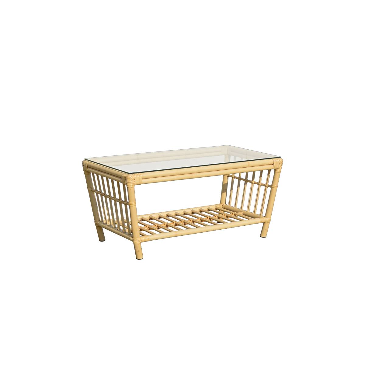 Salon de jardin en rotin et tissu RATTAN bois foncé, MADE IN MEUBLES 