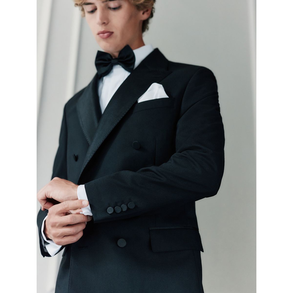 Veste de costume nova fides en laine Signature noir, NEXT