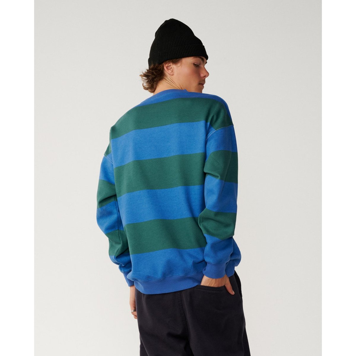 Sweat col rond Disorder STRIPE riverside, RIP CURL