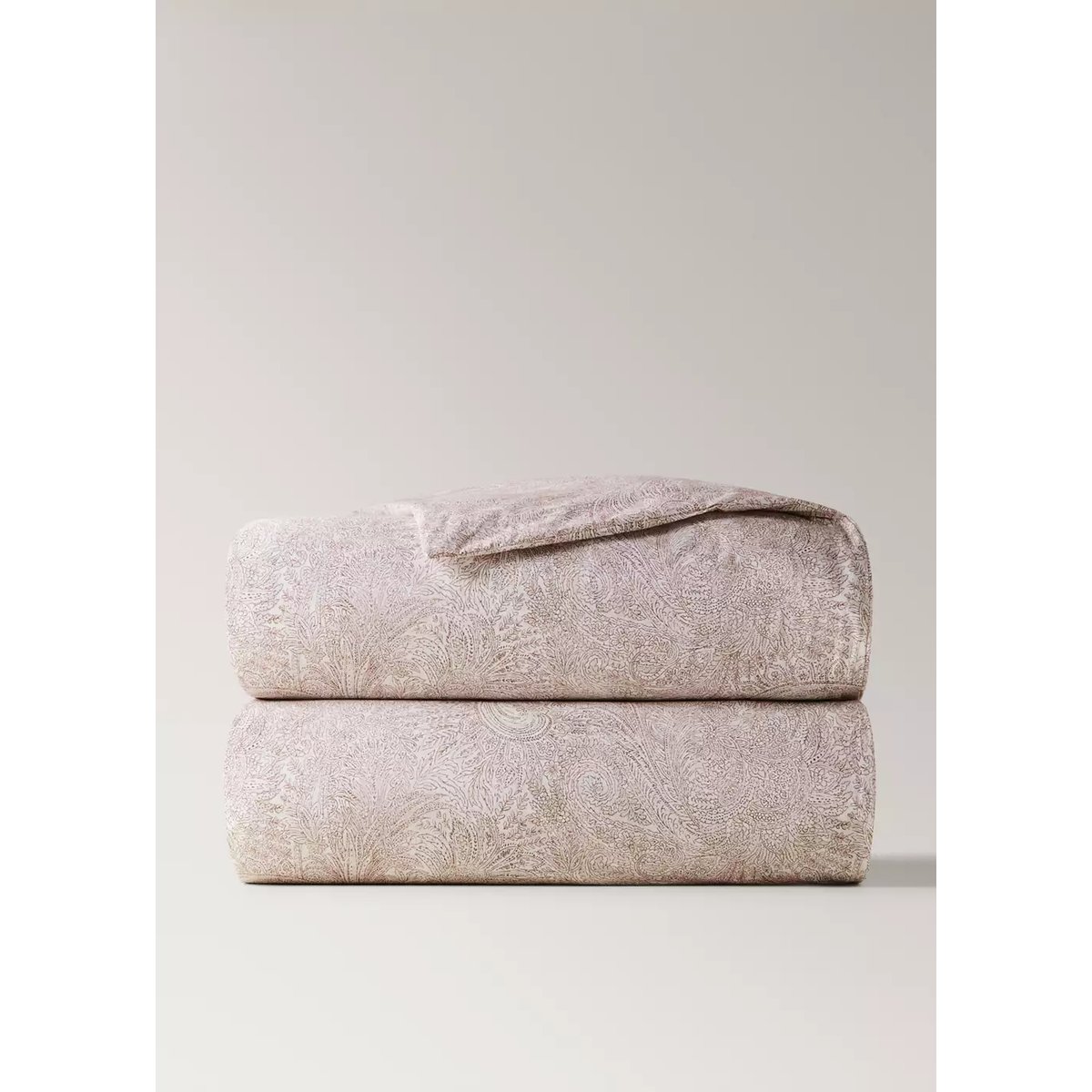 Housse de couette en percale de coton 100 % Lit 150/160 cm cognac, MANGO HOME
