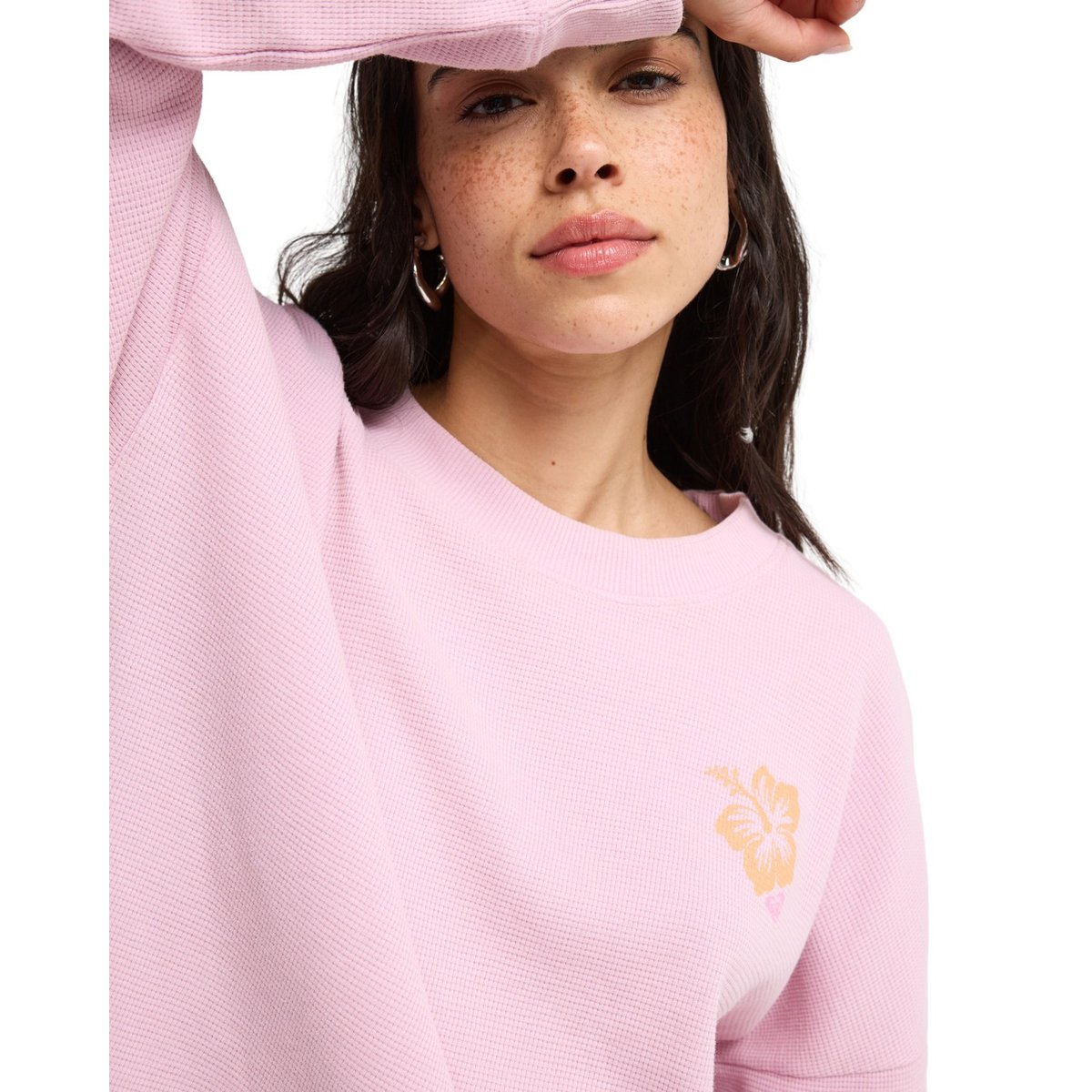 T-shirt à manches longues EASTSIDE MIDWEIGHT. rose pink lavender, ROXY
