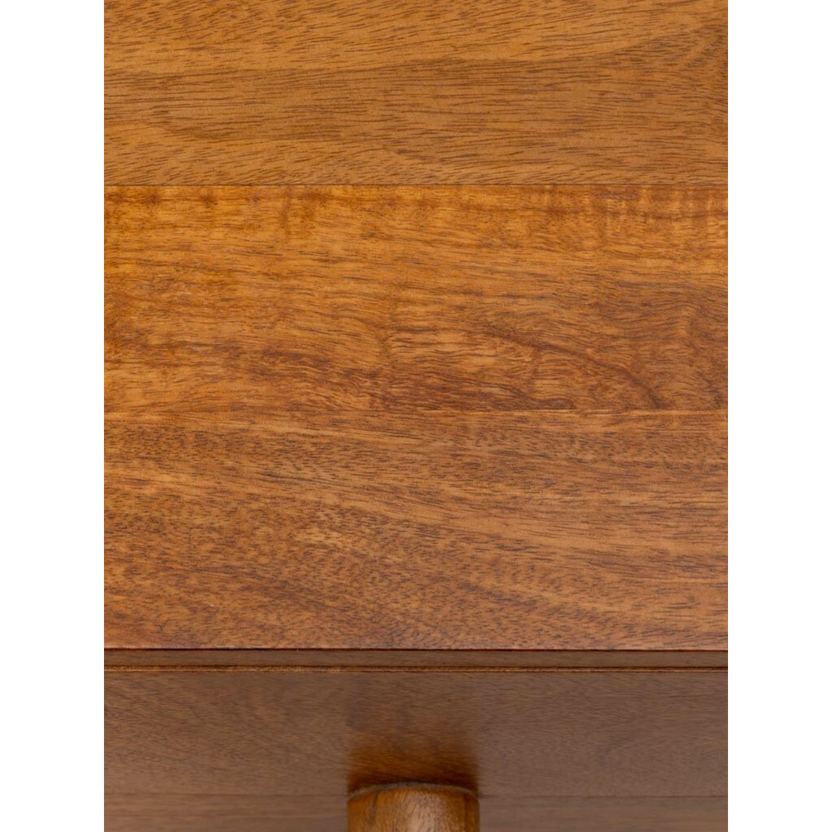 Table de chevet en bois AUBIN bois fonce, CHEHOMA