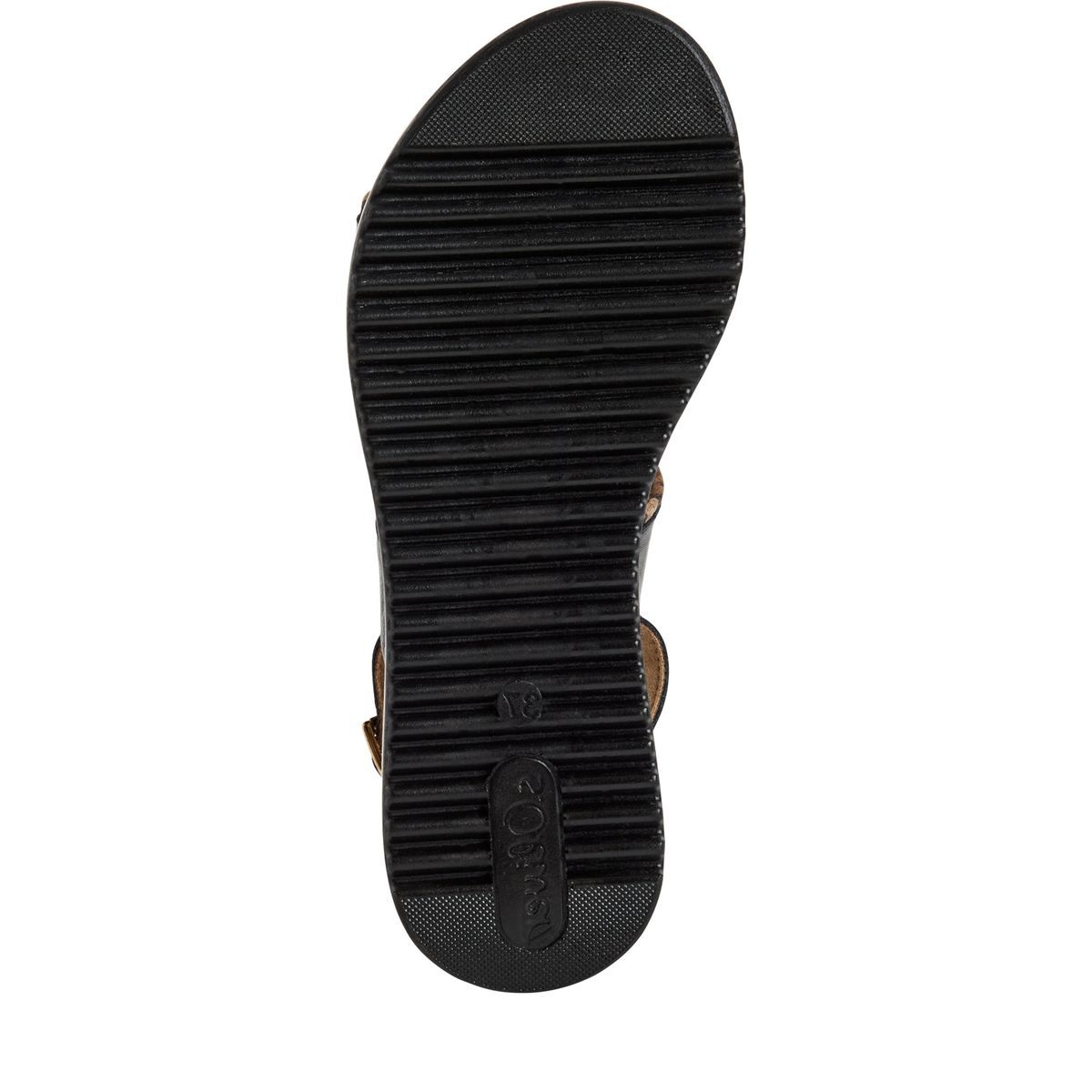 Sandale en cuir noir, S.OLIVER