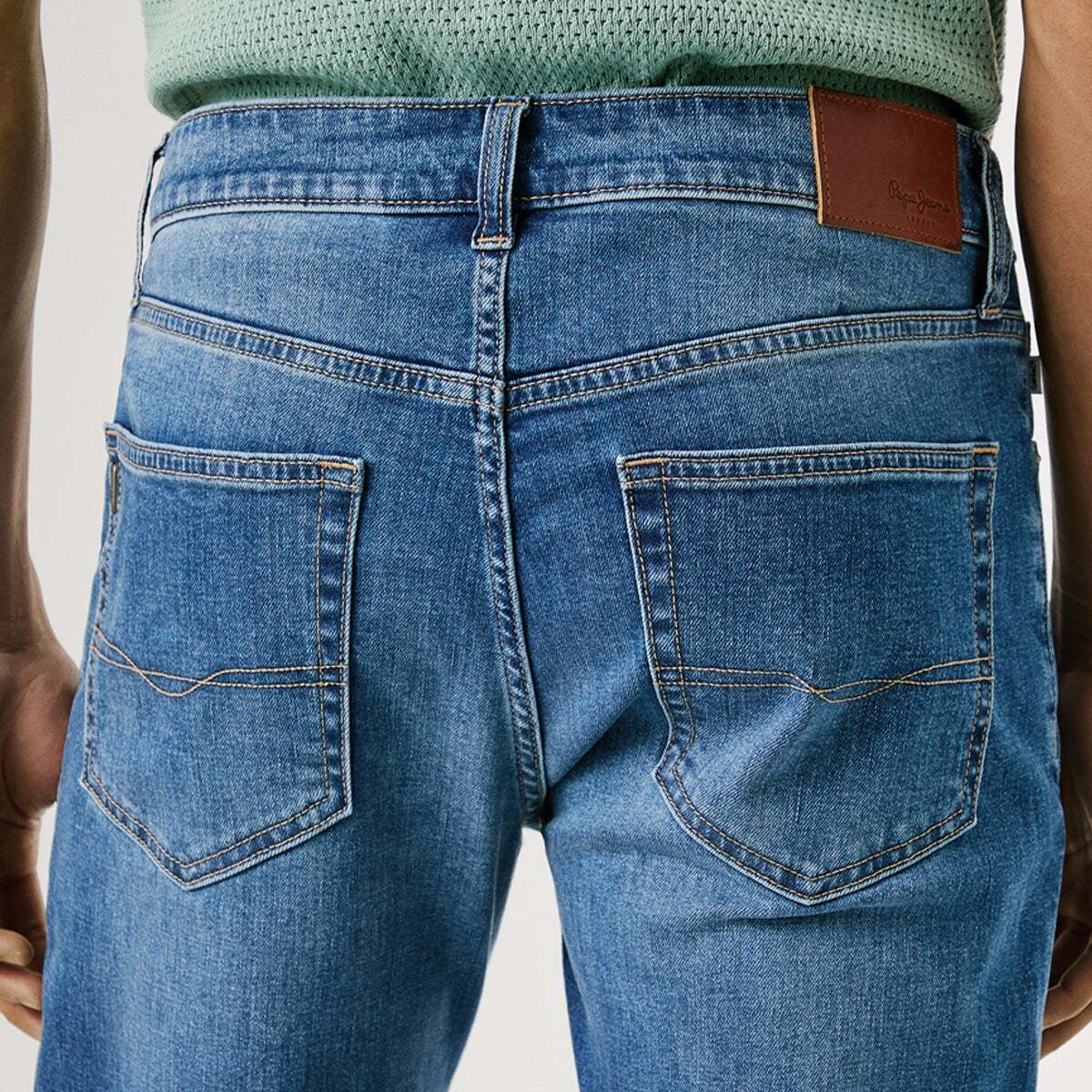 Jean Coupe Tapered, Taille Normale - Stanley faded true blue, PEPE JEANS