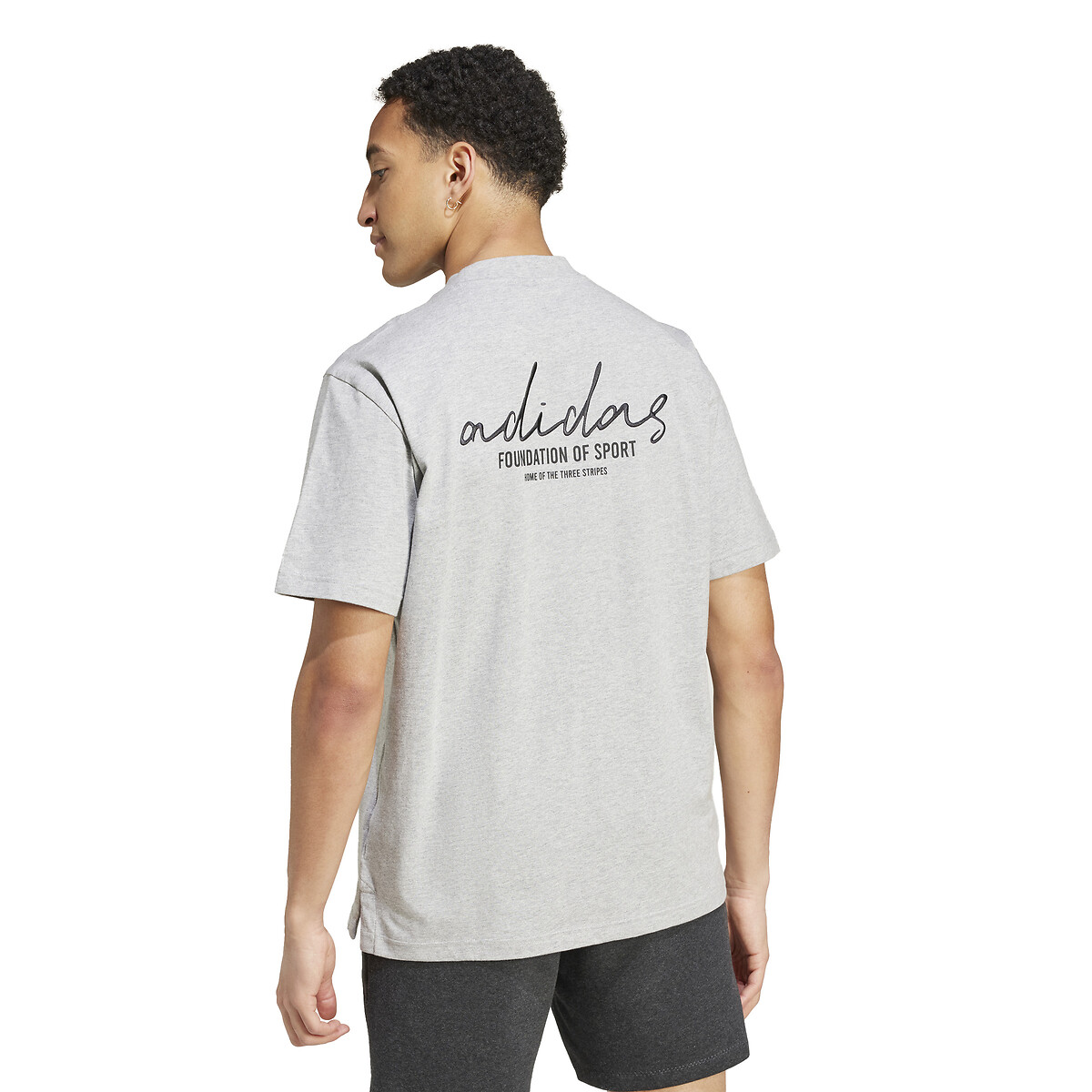 T-shirt met logo voor-en achteraan 90003442, adidas Performance