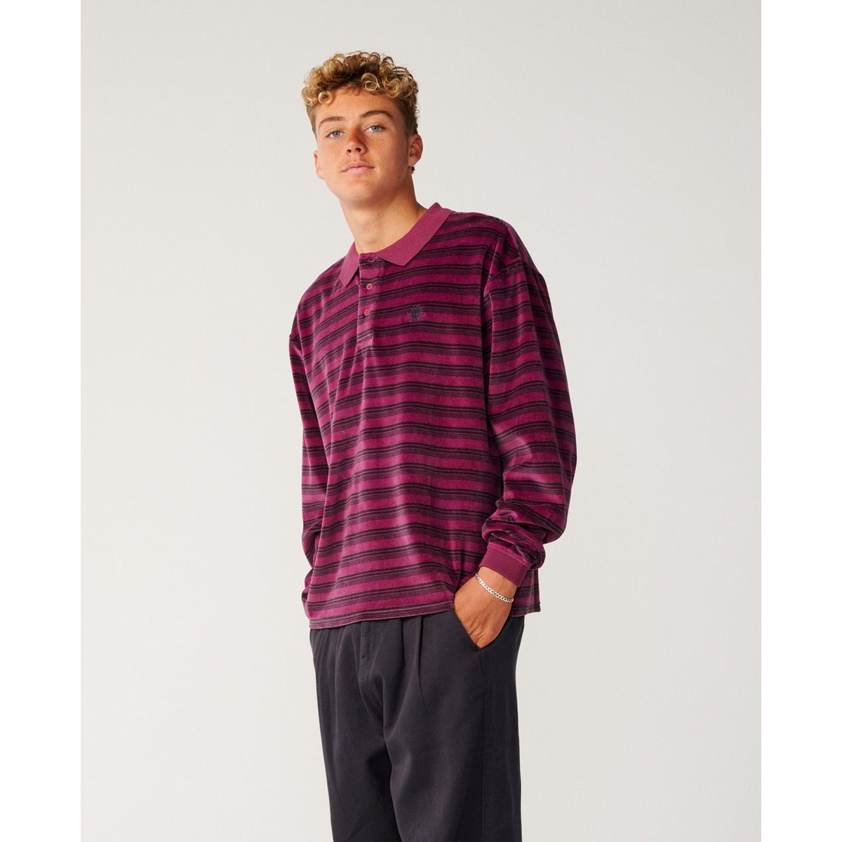Polo Disorder royal plum, RIP CURL