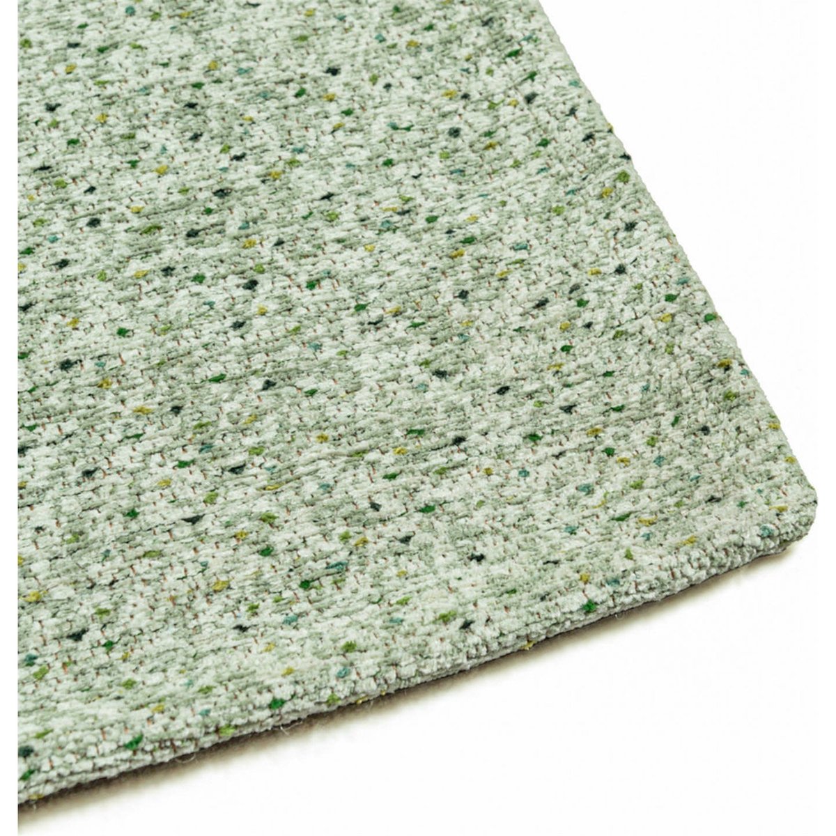 Tapis intérieur extérieur jacquard, MIST vert mousse perlé clair, RECOLLECTION