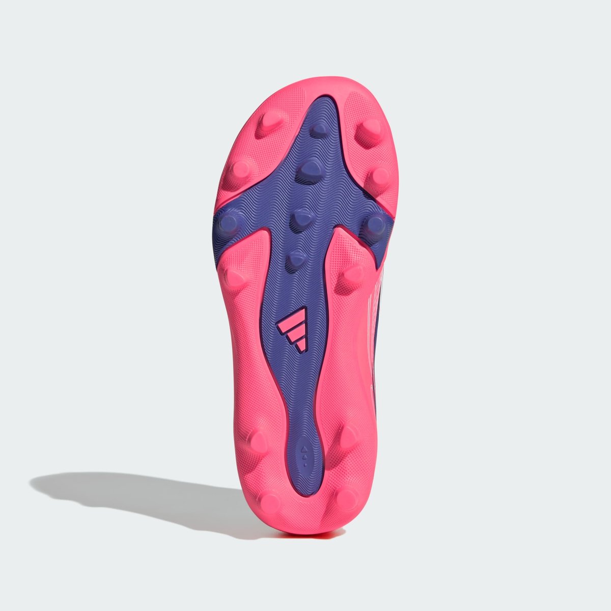 Chaussure De Football Scratch F50 Hyperfast Club Terrain Souple / Multi-Surfaces Enfants cloud white / solar purple / solar turbo, adidas Performance