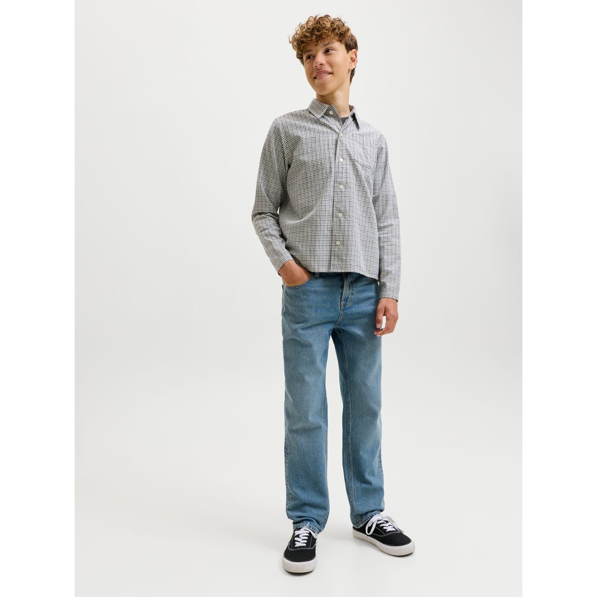 Coupe Regular blue denim, JACK & JONES JUNIOR