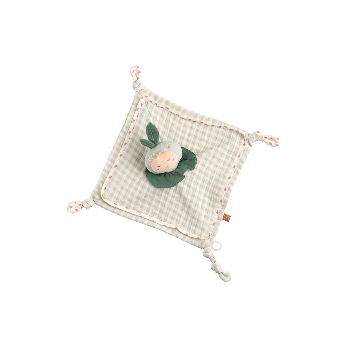 Doudou plat jardinier BOTANICA ecru, vert, terracotta, SAUTHON