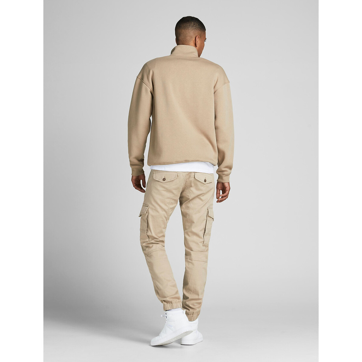 Cargohose Paul Flake, Stretch beige, JACK & JONES