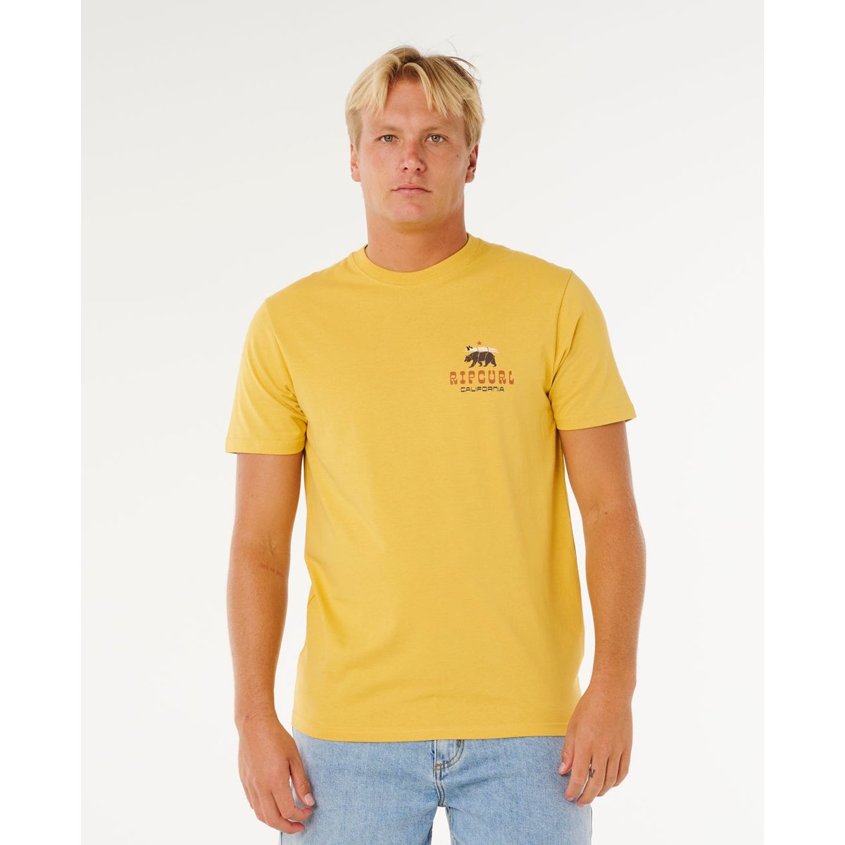 T-shirt Desti Animals ocre, RIP CURL