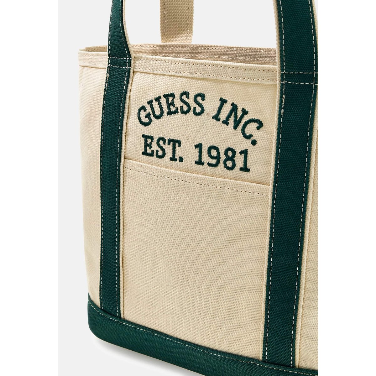 Sac Cabas Summerline Inscription Logo vert, GUESS