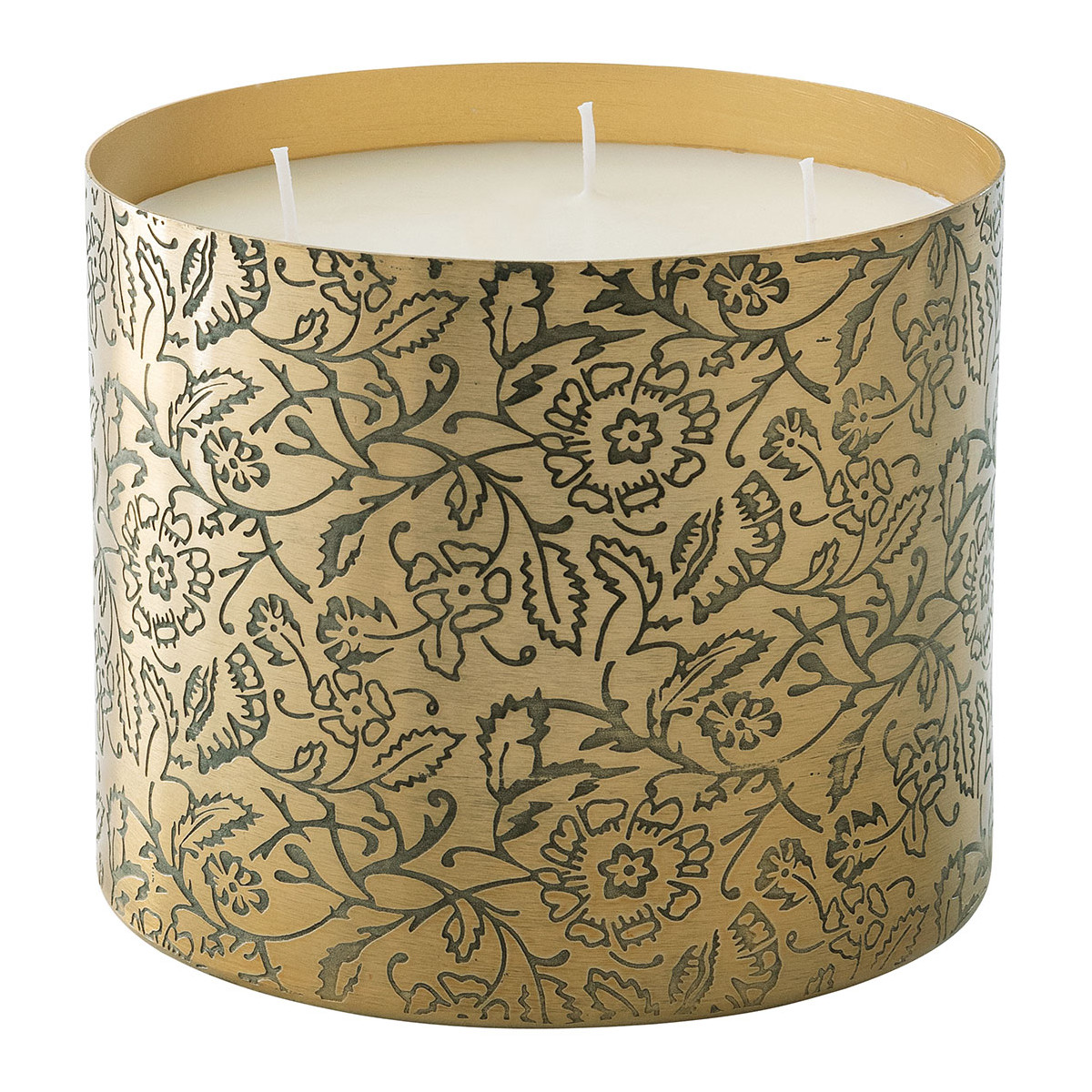Bougie parfumée 1,6 kg or, BLANC D’IVOIRE