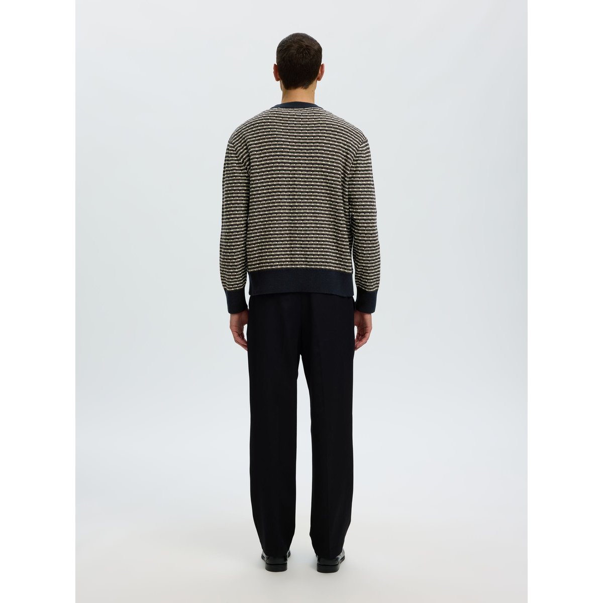 Pull Ras Du Cou bleu - sky captain1, SELECTED