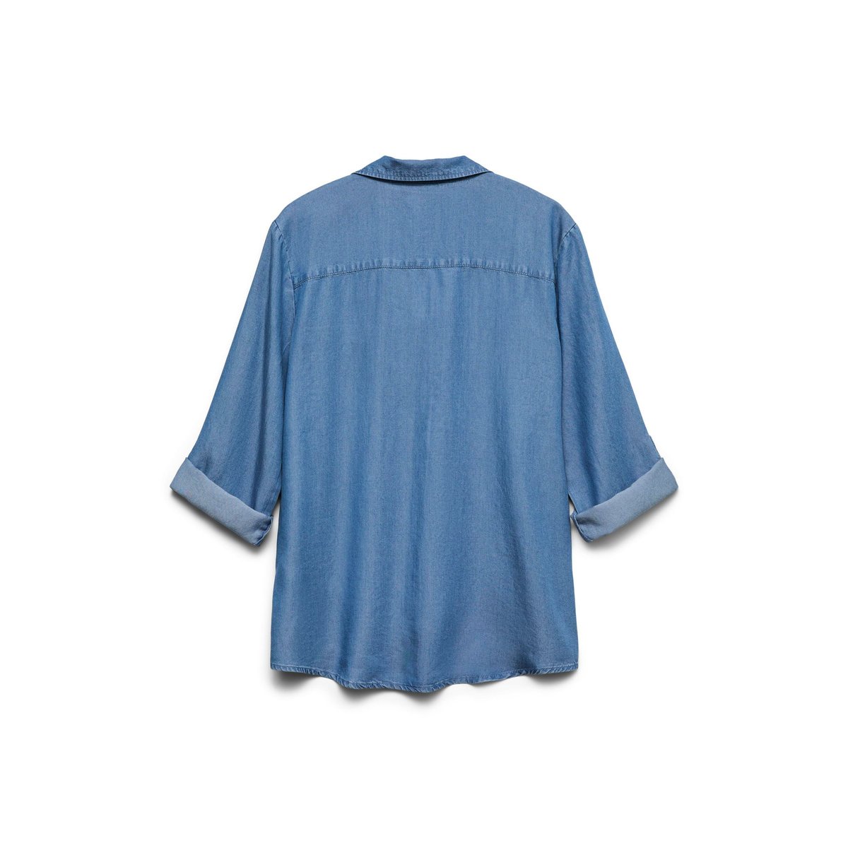 Chemise En Denim medium blue denim, VERO MODA