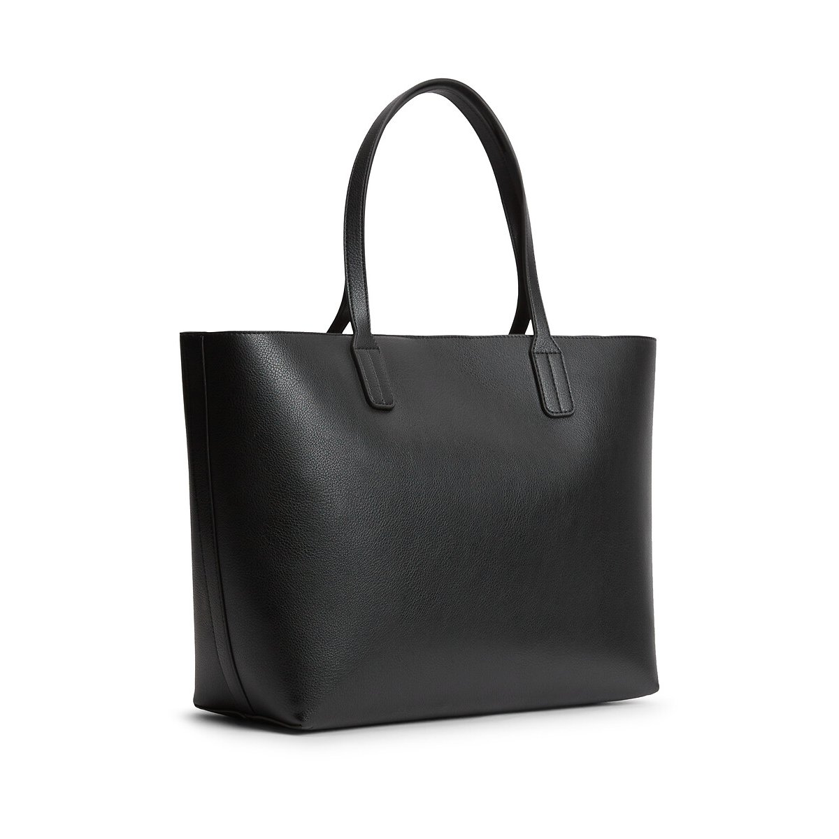 Grained Effect Tote Bag black, TOMMY HILFIGER
