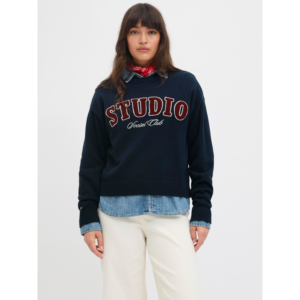Pull En Maille maritime blue, JJXX