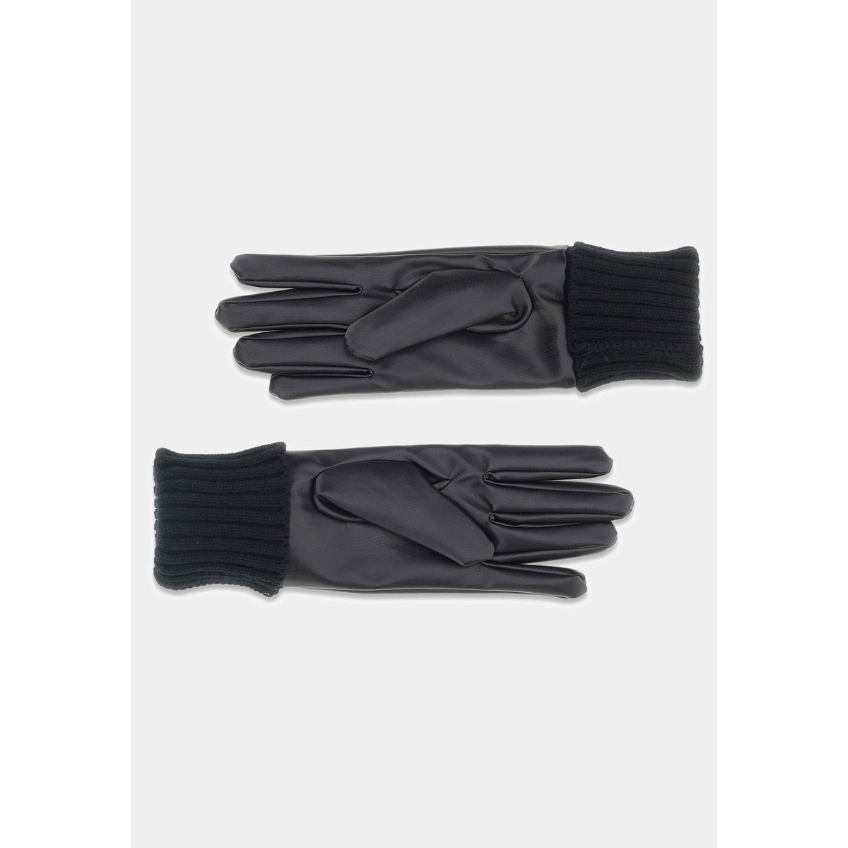 Gants En Simili Cuir noir multi, GUESS