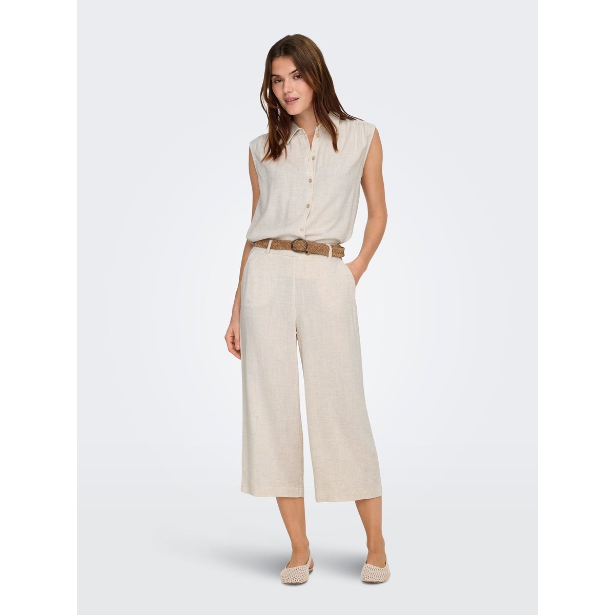 Jupe Culotte grise - moonbeam, ONLY
