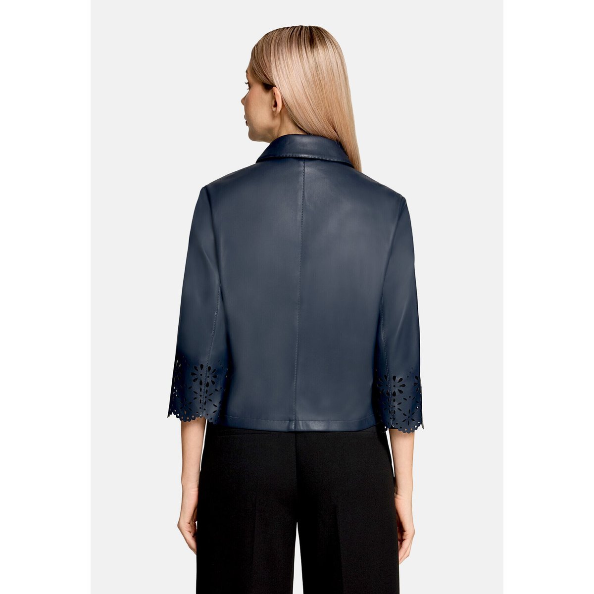 Veste blazer à fermeture zippée dark sky, BETTY BARCLAY