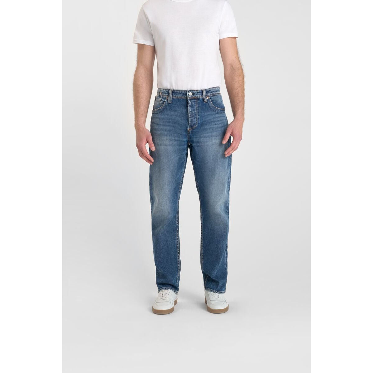 Jeans loose, large 800/60 loose , longueur 34 blue, LE TEMPS DES CERISES