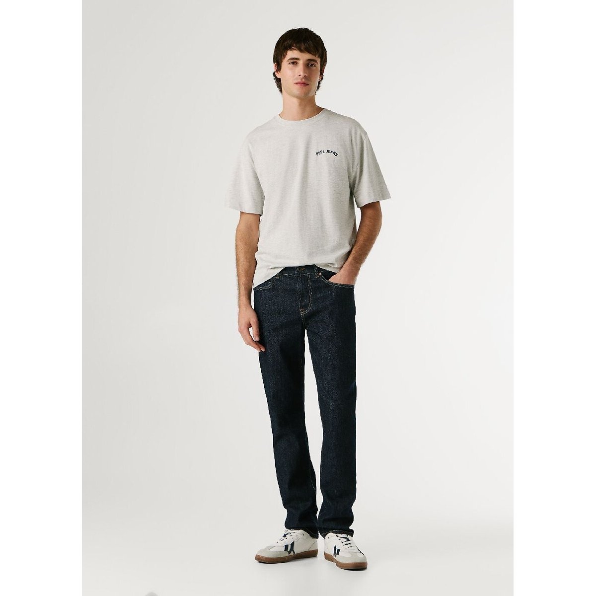Jean slim Hatch bleu foncé, PEPE JEANS