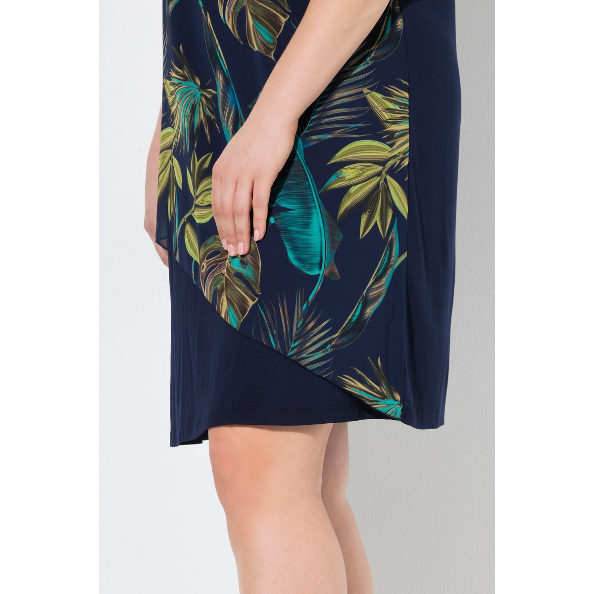 Robe en jersey marine, ULLA POPKEN