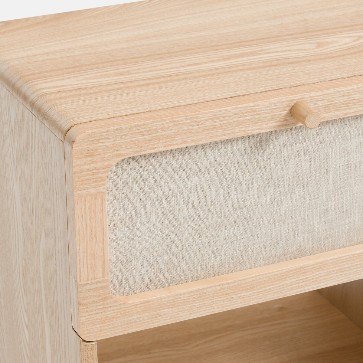 Esmara Bedside Table with 1 Drawer oak/linen stain, LA REDOUTE INTERIEURS