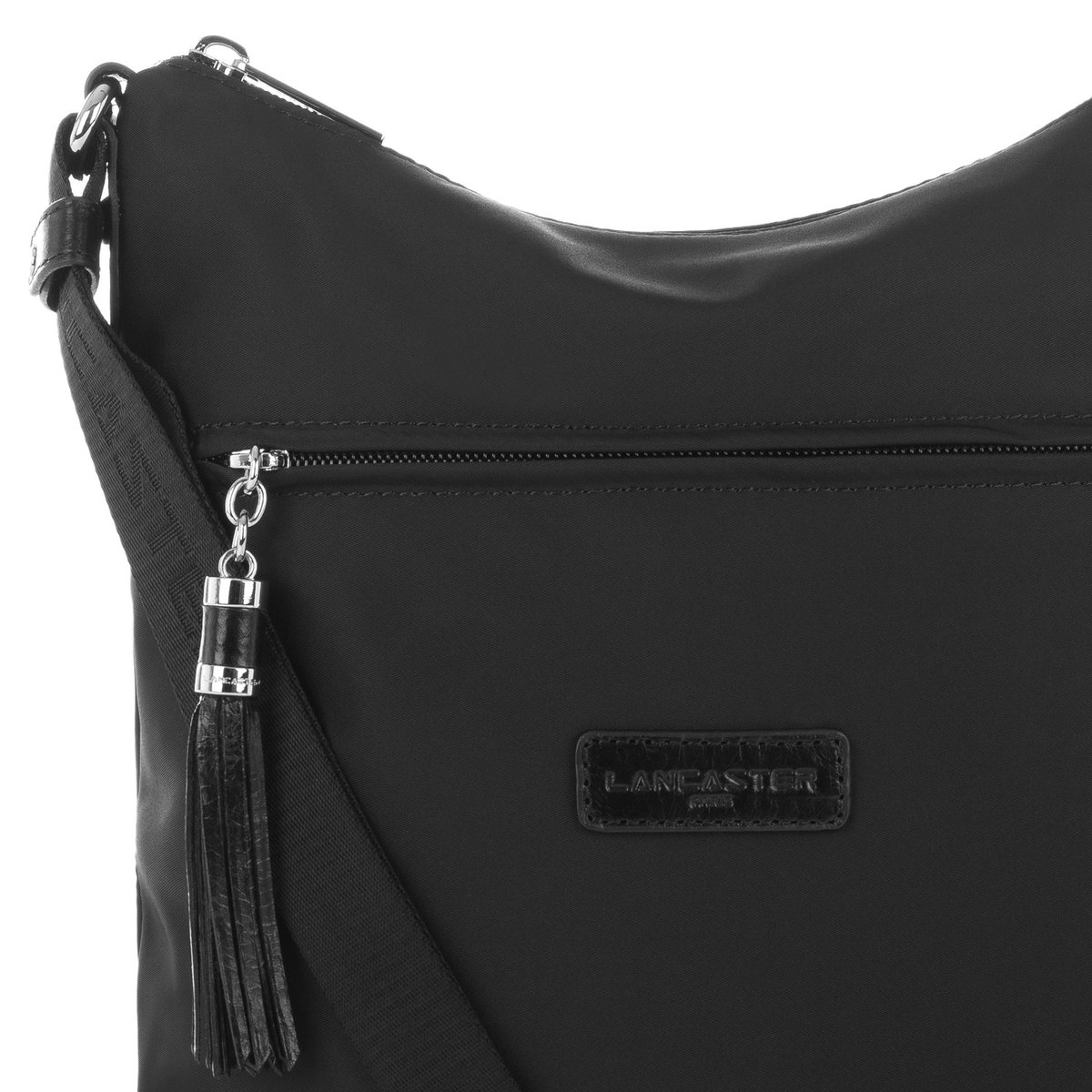 Sac trotteur BASIC POMPON noir, LANCASTER