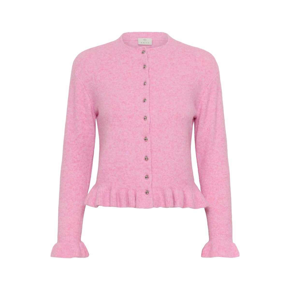 Cardigan à tricot rose pink frosting melange, KAFFE
