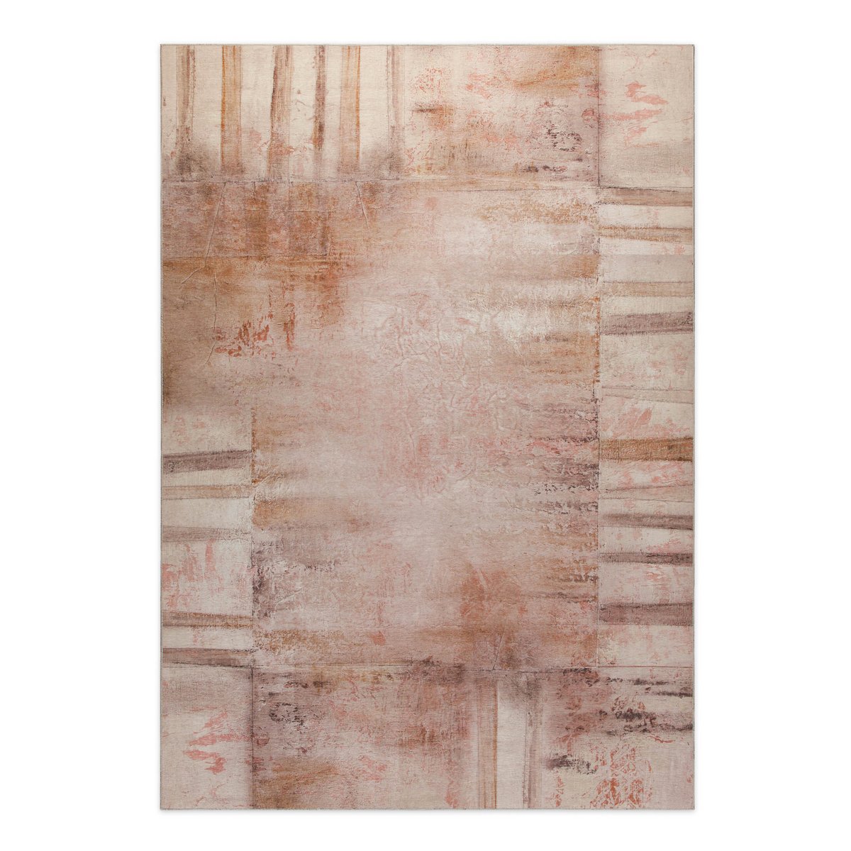 WECONhome Maui, tissé machine, coton, tapis tissé plat, certifié OEKO-TEX® (n° D20-0634) (70 x 120 cm, rouille) , Maui vieux rose, ESPRIT