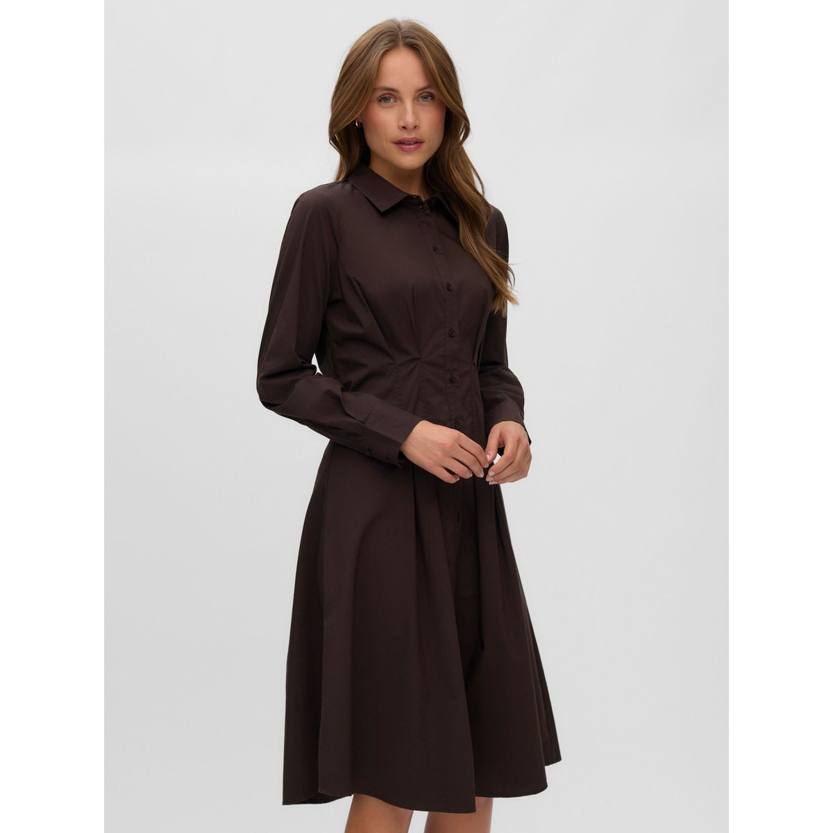 Robe marron - chocolate torte 1, VERO MODA