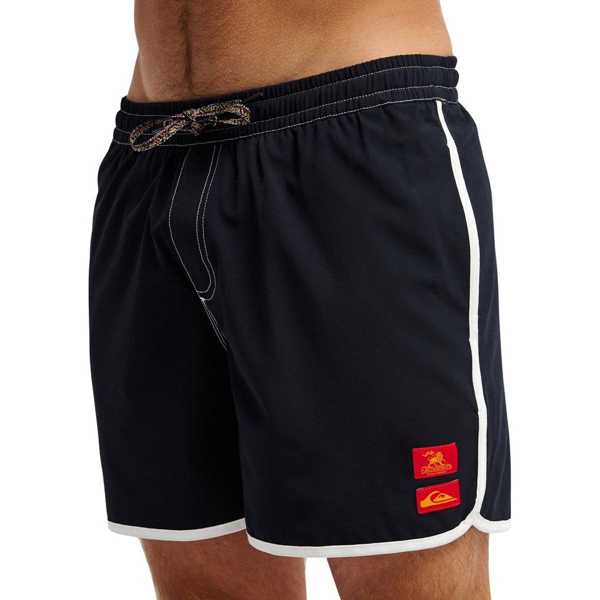 Short de bain BOB MARLEY SCALLOP 16" noir black, QUIKSILVER