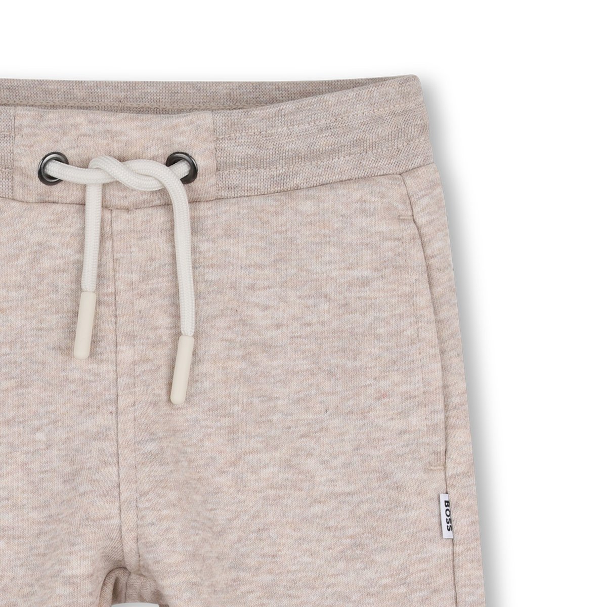 Ensemble cardigan et pantalon ecru chine, BOSS KIDSWEAR