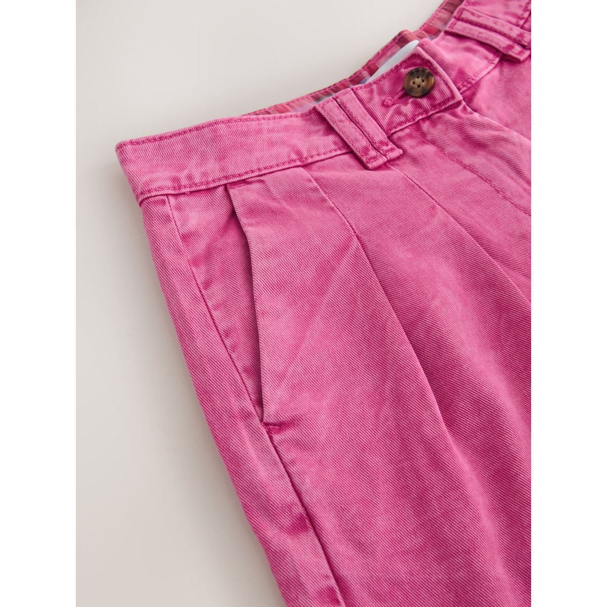 Short chino rose délavé, NEXT